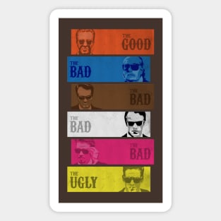 The Good, Bad and Ugly Dogs Magnet